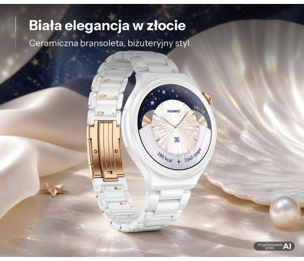 Huawei Watch 6 Pro Ceramiczny Biały 43mm - 1603525 - zdjęcie 8